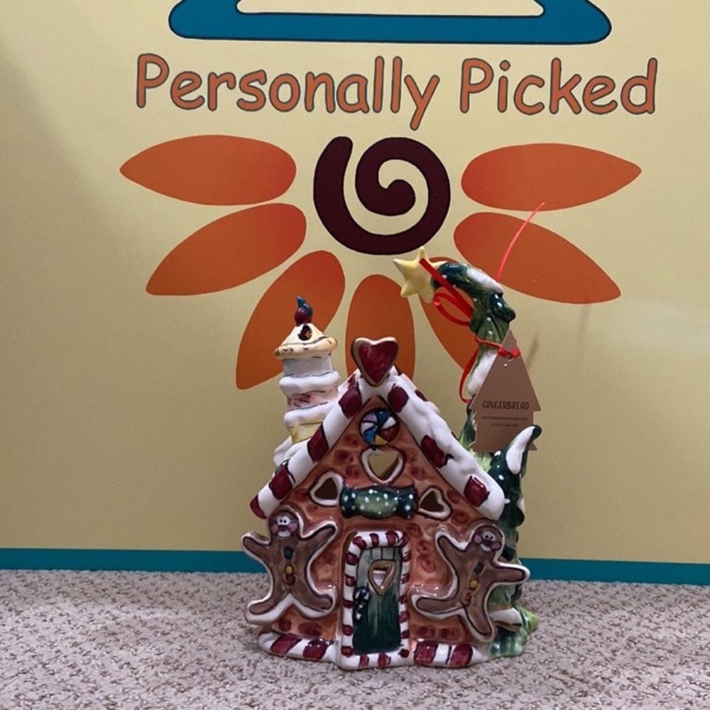 Blue Sky Clayworks GINGERBREAD Candle House